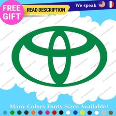 Fits Toyota Logo Vinyl JDM Decals GT 86 FRS BRZ Stickers Drift Tuning Door Japan