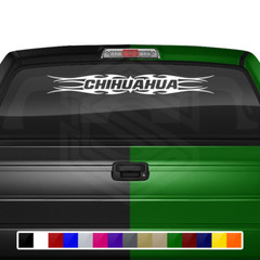 #113 CHIHUAHUA Mexico CHH Decal Sticker Windshield Window Vinyl Graphic Troca