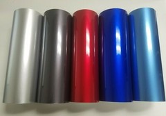 Gloss Glossy Polar Red Blue Silver Gray Vinyl Car Wrap Sticker Decal Film Roll