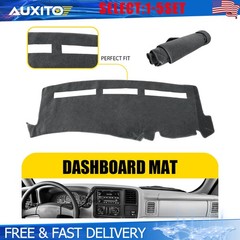 Gray Dash Mat Cover for Chevy Silverado GMC Sierra 1500 1999-06 Tahoe Yukon 1-5X