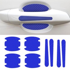 8PCS Car Door Handle Bowl Protector Cover Anti Scratch Sticker Accessories Trims