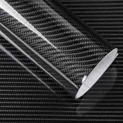Glossy Carbon Fiber Car Headlight Tail-light Sticker Tint Vinyl Film Deca D