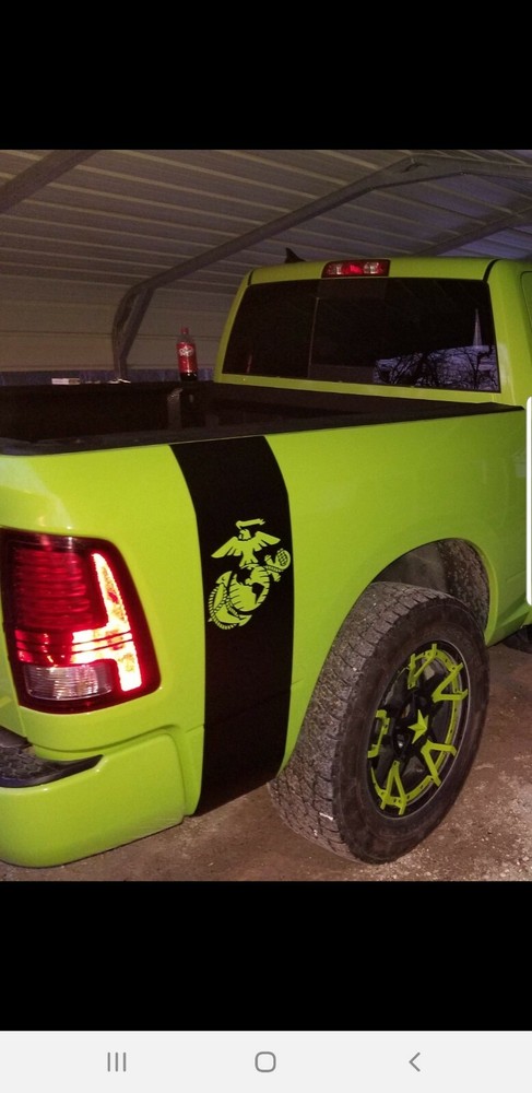 MILITARY Bedstripes Compatible with Dodge Chevy Ford Toyota . Any branch