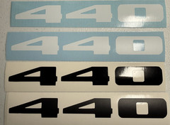 Custom 440 Automotive Decal Set – Universal Fit
