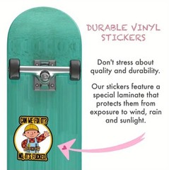 Can We Fix It? 3M bubble free Sticker Waterproof Vinyl Bob The Builder Art Decal