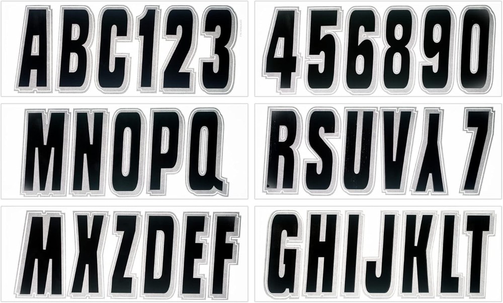 Hardline Products Series 320 Factory Matched 3-Inch One Size, Black – Silver