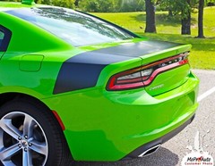 For Dodge Charger Trunk Graphic Decal Stripe Hemi Daytona 2017 2018 2019 2020