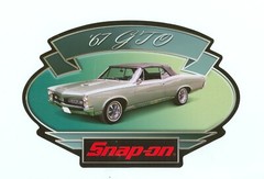 “NEW” Vintage Snap-on Tools Tool Box Sticker Decal Man Cave Garage 67 GTO #20