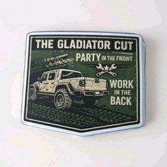 “The GLADIATOR CUT” matte finish STICKER ONLY for the Jeep Gladiator enthusiast