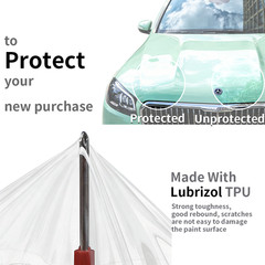 12″ PPF Clear Gloss Paint Protection Film Invisible Scratches Shield 8.5mil Bra