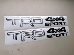 TRD 4×4 Sport SET OF 2 Bed Decal Tacoma Tundra Sticker