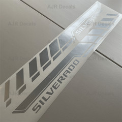 Chevrolet Silverado Bedside Decals Fits Chevy Truck Stickers 2 pieces GR