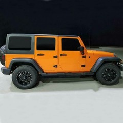 1/2Set Exterior Door Hood Cover Hinge Hinge Trim For Jeep Wrangler JK JKU 2007-2