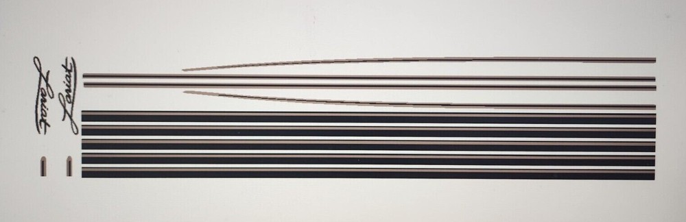CUSTOM Lariat Stripe Kit fits 2000 F150 Extended or Crew Cab Upper/Lower