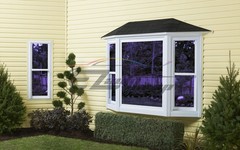 Purple Chrome Window Tint One Way Mirror Film UV Heat Reflective Home Office DIY