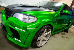 24″ x 60″ Green Chrome Mirror Vinyl Film Wrap Sticker Stretchable 2ft x 5ft