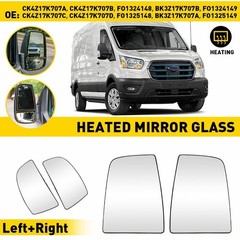 4/8X Mirror Glass Lower Convex Driver Passenge Side for Ford Transit 150 250 350