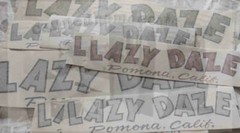 Lazy Daze Vintage Travel Trailer Motorhome Canned Ham Reproduction Decal 1960’s
