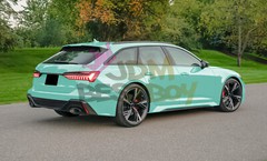 PET Super Gloss Sagano Green Vehicle Vinyl Wrap Decal Sheet Film Like Paint