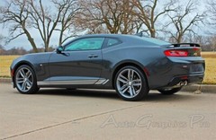 2018 2017 2016 Camaro Lower Rocker Door TREAD Vinyl Graphic Decals 3M Stripes