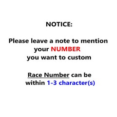 Custom Die Cut Number 4″ 8″ 10″ Glossy Matte Sticker Magnet Racing Track Day x2