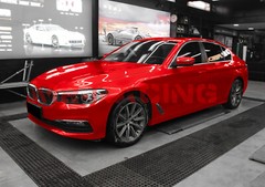 Premium Gloss Metallic Red High Glossy Sticker Decal Vinyl Wrap Air Release