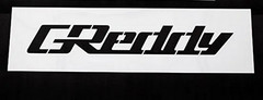 TRUST GReddy Logo Stencil Large Logo Size 570 x 80mm PET 18001984