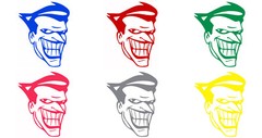 Decal Vinyl Truck Car Sticker – DC Comics Batman Animated Series Joker