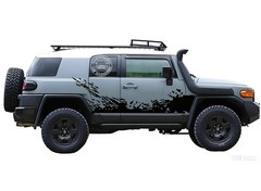 Mud Splash Graphics Car Sticker For Toyota FJ Cruiser Side Door Vinyl Decals