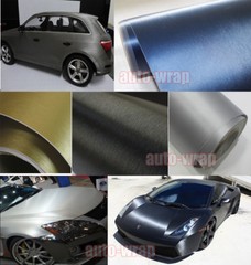 DIY Metallic Steel Matte Brushed ALUMINUM Vinyl Sticker for Car Phone Wrap – CF