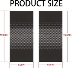 Universal Fit Carbon Fiber Vehicle B-Pillar Decals – Scratch Cover & Style