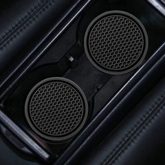 4Pcs Car Cup Holder Anti Slip Insert Coasters Pads Mat Car Interior Accessories