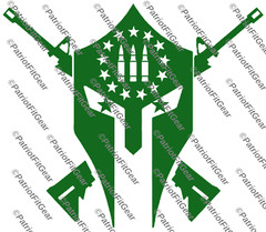 Spartan,Gun Rights,Molon Labe,Dont Tread On Me ,1791,2A,Custom Vinyl Decal