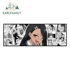 EARLFAMILY 5.1″ Ijiranaide Nagatoro San Slap Car Accessoire Sticker Camper decor