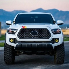 Tri-Color Stripe Decal Sticker For Toyota Tacoma Tundra 4Runner FJ Cruiser RAV4
