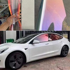 75%VLT Chameleon red Car Side Window Tint Film Sticker 99% UV Proof 20″×118″