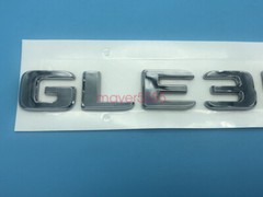Chrome ” GLE350d ” Number Letters Rear Trunk Badge Emblem for Mercedes Benz GLE