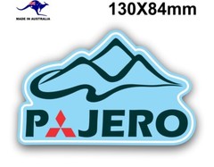 MITSUBISHI PAJERO STICKER 4X4