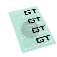Japan Material Yokohama Advan Racing GT High Quality Replacement Sticker New