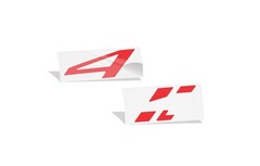 AWD “4Rhombi” Emblem Overlay Decal for 2018-2024 Dodge Durango AWD