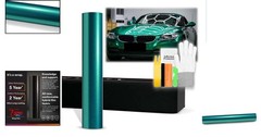 20″x60″ Metallic Emerald Green Vinyl Wrap for Stylish Auto Customization