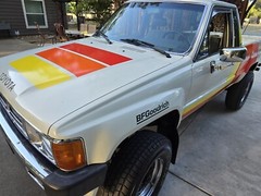 Decals Compatible with Toyota TRD pickup truck Retro graphics