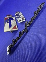 Logo Badge Emblem Monogram Pininfarina Peugeot 406 306 FIAT Original New