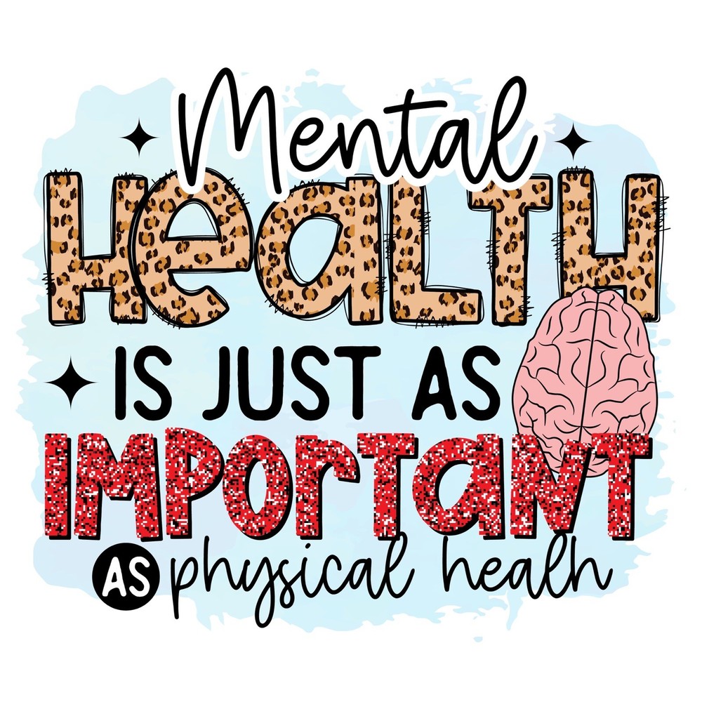 Mental Health Sticker Positive Depression PTSD Heal Mind Grief (4 Inches)