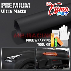 PET Ultra Matte Black Auto Car Vehicle Vinyl Wrap Sticker Decal Sheet Film