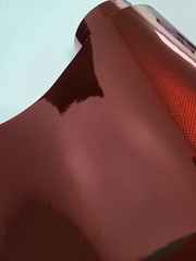 60FT x 5FT Gloss Prismatic Weave Dark Red Vinyl Car Wrap Sticker Decal Film Roll
