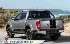 Ford Maverick Graphics Kit Bonnet Side Stripes Roof Rear Decals