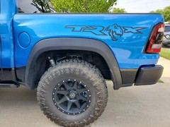 TRX Rex Bedside Decals Fits Ram TRX