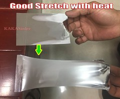 Stretchable Car Glossy Mirror Chrome Vinyl Wrap Decal Sticker Air Free Silver CF