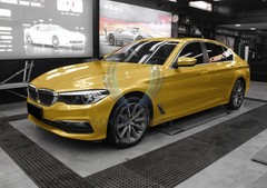 High Gloss Gold Glossy Car Vinyl Wrap Sticker Decal Sheet Film DIY Air Release